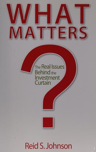 Cover of What matters?