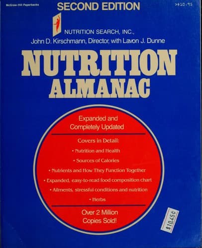 Cover of Nutrition Almanac