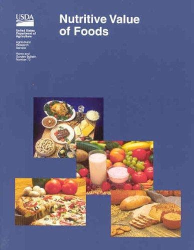 Cover of Nutritive value of foods