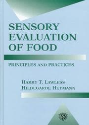 Sensory evaluation of food