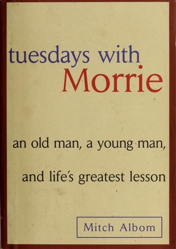 Cover of Tuesdays with Morrie