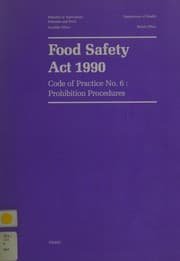 Food Safety Act 1990