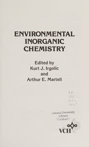 Environmental inorganic chemistry