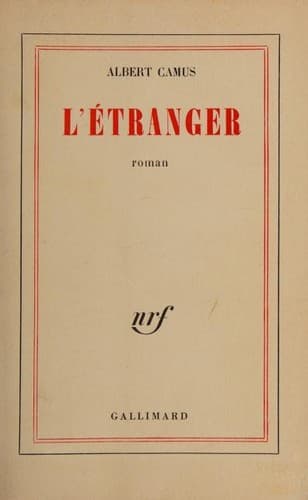 Cover of L’étranger