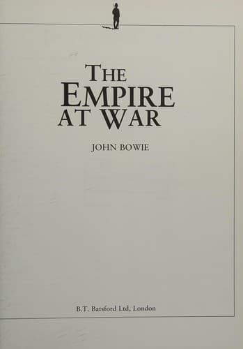 Cover of The empire at war