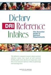 Dietary reference intakes