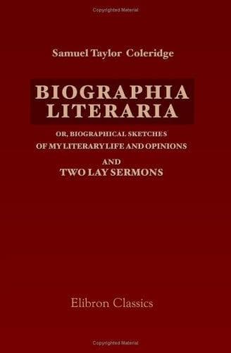 Cover of Biographia literaria