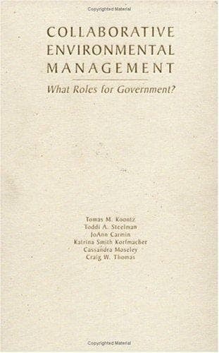 Cover of Collaborative environmental management