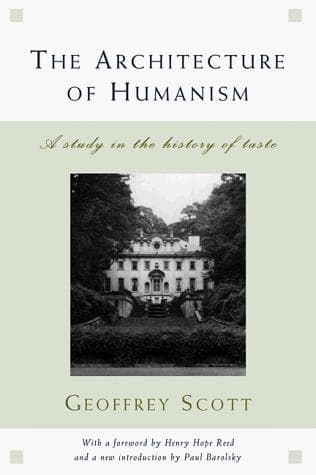 Cover of The architecture of humanism