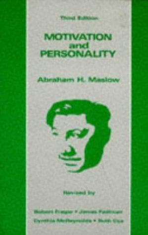 Cover of Motivation and personality