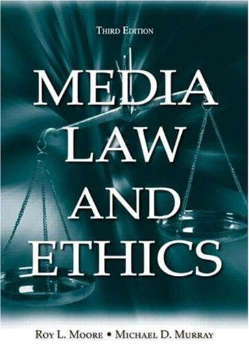 Cover of Media law and ethics