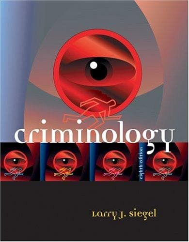 Cover of Criminology