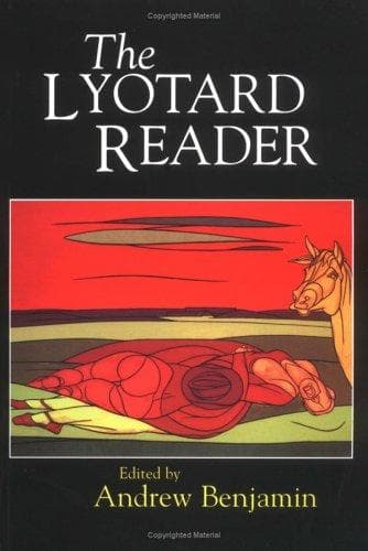 Cover of The Lyotard reader