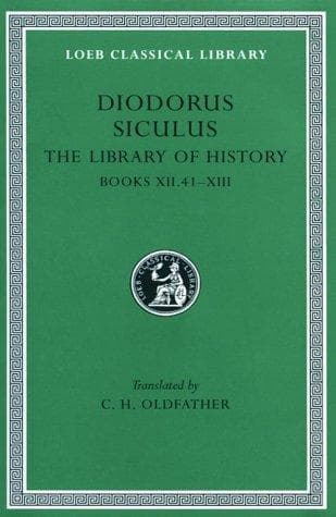 Cover of Diodorus Siculus