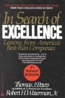 Cover of In search of excellence