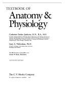 Cover of Textbook of anatomy and physiology