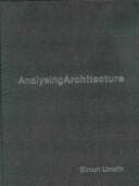 Cover of Analysing Architecture