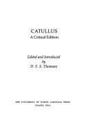 Cover of Catullus