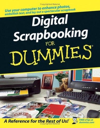 Cover of Digital scrapbooking for dummies