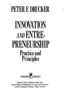 Cover of Innovation and Entrepreneurship