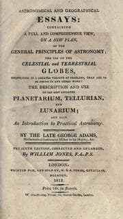 Astronomical & geographical essays