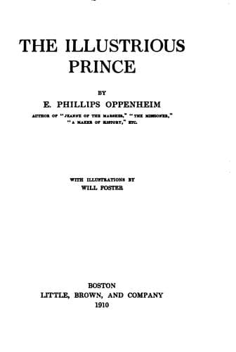 Cover of The Illustrious Prince