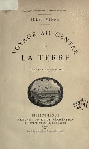 Cover of Voyage au Centre de la Terre