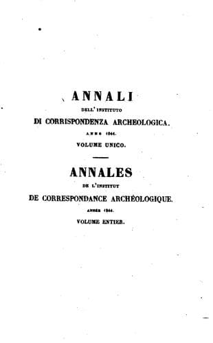 Cover of Annali