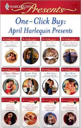 Cover of One-Click Buy: April Harlequin Presents