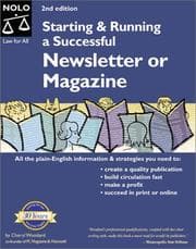 Starting & running a successful newsletter or magazine