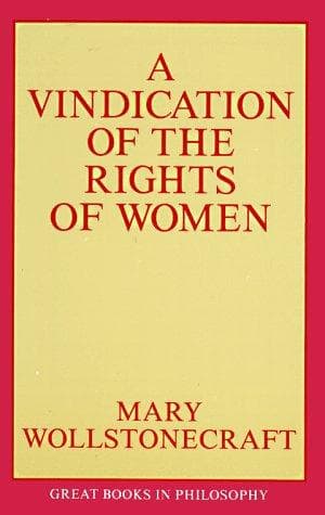 Cover of A Vindication of Rights of Woman