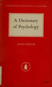 A dictionary of psychology