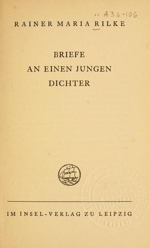 Cover of Briefe an einen jungen Dichter