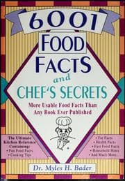 6001 food facts and chef's secrets