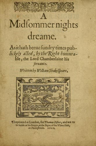 Cover of A Midsummer Night's Dream