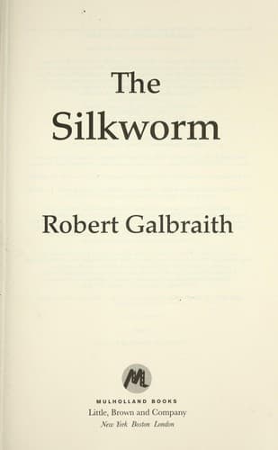 Cover of The Silkworm