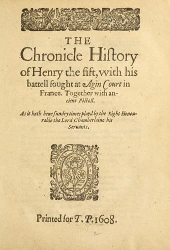 Cover of King Henry V