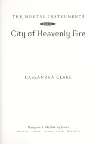 City of Heavenly Fire