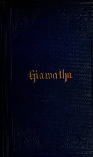 Cover of The song of Hiawatha