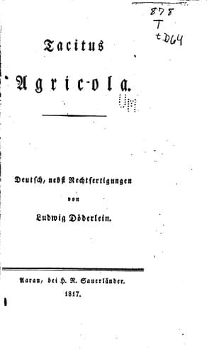 Cover of Agricola