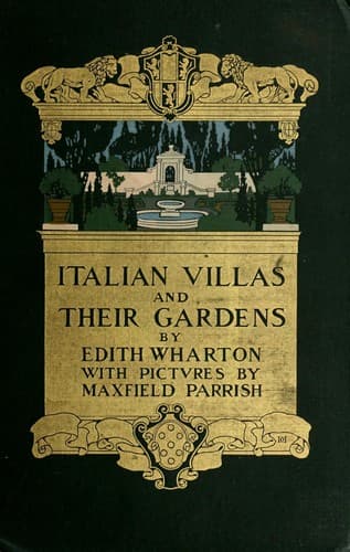 Cover of Italian Villas and Their Gardens