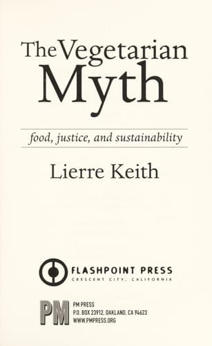 Cover of The Vegetarian Myth