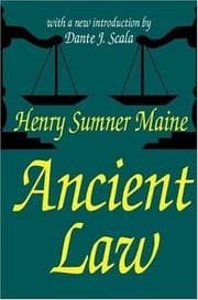 Cover of Ancient law