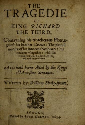 Cover of King Richard III