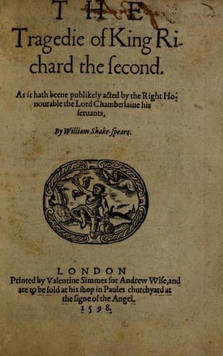 Cover of King Richard II