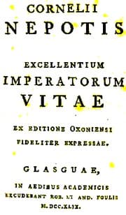 Vitae excellentium imperatorum