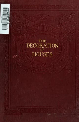 Cover of The Decoration of Houses