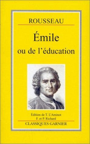 Cover of Emile or Education